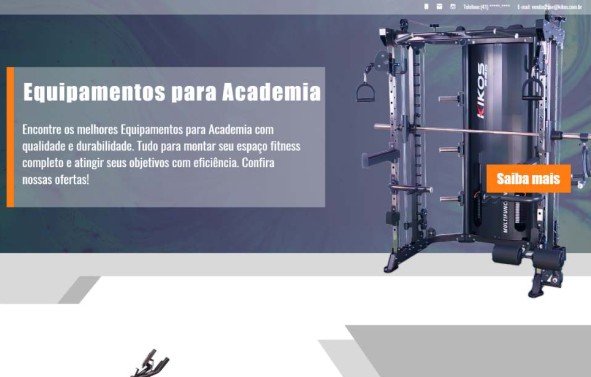 Equipamentos de academia para Condôminios