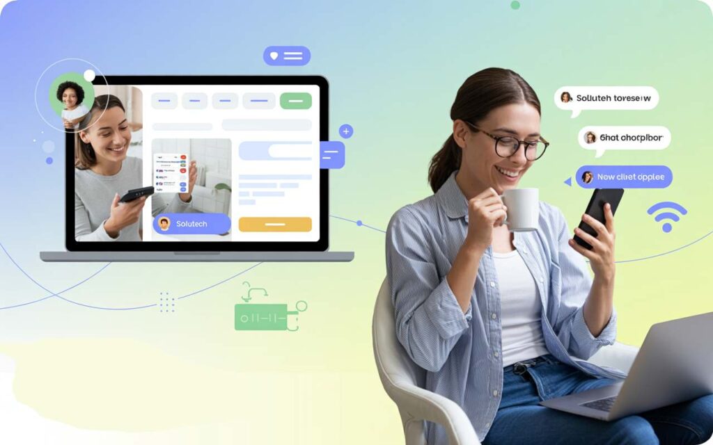 atendimento digitalizado