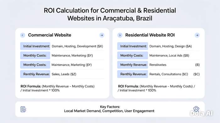 roi desenvolvimento web aracatuba